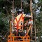 Vevor Forklift Safety Cage Work Platform 43X45in 1400lbs w/ Wheels for Aerial AQL45-43 - alternate 2