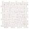 Andova Tiles Fabrique Jacard Brown 1-in. x 2-in. Basketweave Marble Look Polished Natural Stone Wall & Floor Mosaic Tile ANDFAB236 - alternate 2