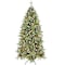 Homeroots 6' White Pre Lit Full Pine Christmas Tree With Decorations 713070 - alternate 1