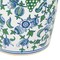 Homeroots 24" White Blue And Green And White Chinoiserie Porcelain Table Vase 574213 - alternate 2