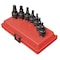 Sunex 3/8 in Drive Sae Universal 7-Piece Hex Impact Bit Socket Set 3658 - alternate 2
