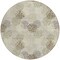 Homeroots 8' Beige Green And Ivory Round Polka Dot Washable Indoor Outdoor Area Rug 594210 - alternate 2