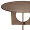 Homeroots 60" Natural Solid Wood Pedestal Base Round Top Dining Table 659074 - alternate 2