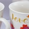 Gibson Home Bold Floral 17.4 oz Cup Set Assorted Designs, 4PK 122822.01 - alternate 2