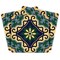 Homeroots 12" X 12" Agean Blue and Green Peel and Stick Tiles 555954 - alternate 1