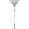 Best Garden 24'' Steel Leaf Rake with 50'' Fiberglass Handle, 24-Tine LF-0701 - alternate 2