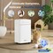 Edendirect 30 pt. 3,000 sq.ft. Dehumidifier for Basement with Bucket, Drain Hose, in White, Low Noise ZREdenDirect-30AT - alternate 2