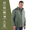 Gobi Heat Wolf Men's Heated Jacket, Green, M 723651 - alternate 2