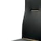 Homeroots Set of Four Black and Gold Upholstered Faux Leather Dining Side Chairs, 4PK 553992 - alternate 3