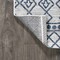 Jonathan Y Kafel Tribal Bohemian Ivory/Blue 2 ft. x 10 ft. Indoor/Outdoor Runner Rug SMB130C-210 - alternate 2