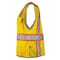 Dome75 Hi-Vis Safety Vest SM/MD Class Non-ANSI/Enhanced Visibility , Zipper 6 Pockets, 2 Mic Tab DV2183 - alternate 2