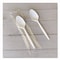 Boardwalk Heavyweight Wrapped Polystyrene Cutlery, Spoon, Plastic, White, PK1000 BWKSPOONWHPS - alternate 3