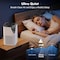 Edendirect 1250 sq.ft. HEPA Personal 3-stage Air Purifier in White, 12H Timer, 3 Speeds, PM2.5 Monitor ZR-QRSHA0230USV01 - alternate 2