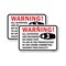 Signmission We Record On Video To Aid Prosecution Of Crime Com, 12'' X 18'' 2 Signs, Heavy Gauge Aluminum, 2PK A-1218-2PACK-24666 - alternate 1
