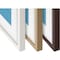 Samsung 2021/22 55-in. The Frame TV Customizable Bezel - Modern Teak Rectangle Style VG-SCFA55TK - alternate 1