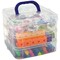 Teacher Created Resources 3-Tier Clear Stackable Storage Container TCR20449 - alternate 2