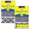 Nordic Pure 16x25x5 Plus Carbon Pleated Air Filter, High Capacity, MERV 10, 2 PK 16x25x5HPM10C-2 - alternate 1