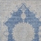 Homeroots 3' X 5' Navy Blue And Ivory Oriental Washable Indoor Outdoor Area Rug 597740 - alternate 2