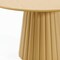 Homeroots 52" Brown Solid Wood Pedestal Base Round Top Dining Table 721013 - alternate 2