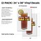 Signmission Iced Tea, Vinyl Decals Only 24 Inch x 36 Inch, Vinyl Decal, 2PK DSB-2436-2PACK-Iced Tea - alternate 2