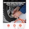Vevor Air Hose 1/2 in x 50ft Hybrid Air Hose with 1/2 inch Solid MNPT Male Fitting HAH1250 - alternate 3