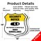 Signmission Security Notice Shield Sign This Propert, 18 inch X 18 inch, Plastic Sign, 2PK SHI-P-2PACK-18-461 - alternate 2