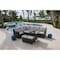 Hospitality Rattan Patio Ultra 5-Piece Sectional Dining Set with Cushions 890-3215F-GRY-5PC - alternate 2