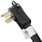 Ac Works Extension Cord, 25 ft, NEMA 14-50P to SS2-50R, 50A, 125/250V, STW 6/3+8/1, Power Indicator, ETL S1450M50-025G - alternate 2
