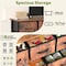 Simple Deluxe 5 Drawers Dresser for Bedroom, Wide Chest of Drawers, Storage Organizer Units with Fabric Bins for 3A88HKCABT5RUST - alternate 2