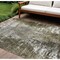Homeroots 10' X 14' Taupe Brown And Gray Abstract Washable Indoor Outdoor Area Rug 582937 - alternate 1