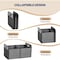 Simple Deluxe Car Trunk Organizer, Collapsible 2 Compartments Trunk Storage, Anti-slip Design, Made of Waterproof AAORGNTRUNK2OXGRY - alternate 2