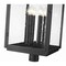 Z-Lite Hartwell 6-Light Outdoor Post Mount Fixture, 15 in W x 32.75 H, Sand Black 5019PHXXLR-BK - alternate 2