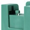 Deli NUSIGN Desktop Tape Dispenser, Hidden Sliding Blade, Pen Holder, White ENS123 - alternate 2