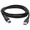 Add-On 6FT USB 3.0 A MALE TO USB 3.0 B MALE BLACK CABL USB3EXTAB6-AO - alternate 2