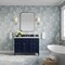James Martin Vanities Brittany 48" Single Vanity, Victory Blue, w/ 3 CM Siberian Silestone Top 650-V48-VBL-3SFR - alternate 2