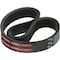 Gates Banded Narrow Cogged V-Belt, Super HC Molded Notch PowerBand Belts, 3VX475, 3VX, Ethylene Elastomeric, 47-1/2 in, 1-19/32 in Top Width 4/3VX475 - alternate 1