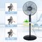 Ipower Simple Deluxe Commercial Stand Fan 16 inch with remote control HIFANXSTAND16RC - alternate 2
