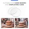 Fab Glass And Mirror Plexiglass Table Top 12in Diameter | Clear Round Acrylic Table Top 1/4in with Flat Edge PGT12RD - alternate 2