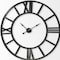 Homeroots 54" Round Xl Industrial Style Wall Clock With Open Face Desing 376239 - alternate 2