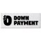 Signmission $0 Down Payment, 36 Inch, Banner B-96-30332 - alternate 1