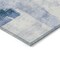 Homeroots 9' X 12' Denim Blue Gray And Ivory Abstract Washable Indoor Outdoor Area Rug 618086 - alternate 2