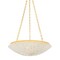 Hudson Valley Lighting Summerside 24.75 in. Pendant Vintage Gold Leaf 1704-VGL - alternate 1