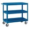 Pucel Tray Top Service Cart, 248 in W x 36 in D x 36 in H, 3 Shelves, Red SC-2436-3-C5 - alternate 1