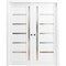 Sartodoors Double Pocket Interior Door, 36" x 80", White QUADRO4088DP-WS-36 - alternate 1