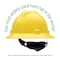 Msa Safety V-Gard Slotted Full Brim Hard Hat, Fas-Trac III Suspension, Type I, Class E, Yellow 475366 - alternate 2