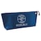 Klein Tools Canvas Bag with Zipper, Large Blue, Blue, Canvas 5539LBLU - alternate 1