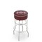 Holland Bar Stool Co 30" Mississippi State Cushion Seat, 2-Ring Chrome Swivel Bar Stool L7C130MssStU - alternate 1