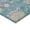 Homeroots 8' X 10' Teal Blue Pink And Ivory Floral Washable Indoor Outdoor Area Rug 605340 - alternate 2