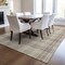 Homeroots 5' X 8' Beige Ivory And Green Plaid Washable Indoor Outdoor Area Rug 597076 - alternate 2