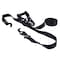 Keeper Extreme Webbing 1.25 in. W X 16 ft. L Black Ratchet Tie Down 1000 lb 2 pk 85450 - alternate 1